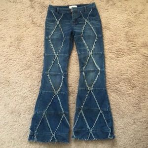 Free people bell bottom jeans